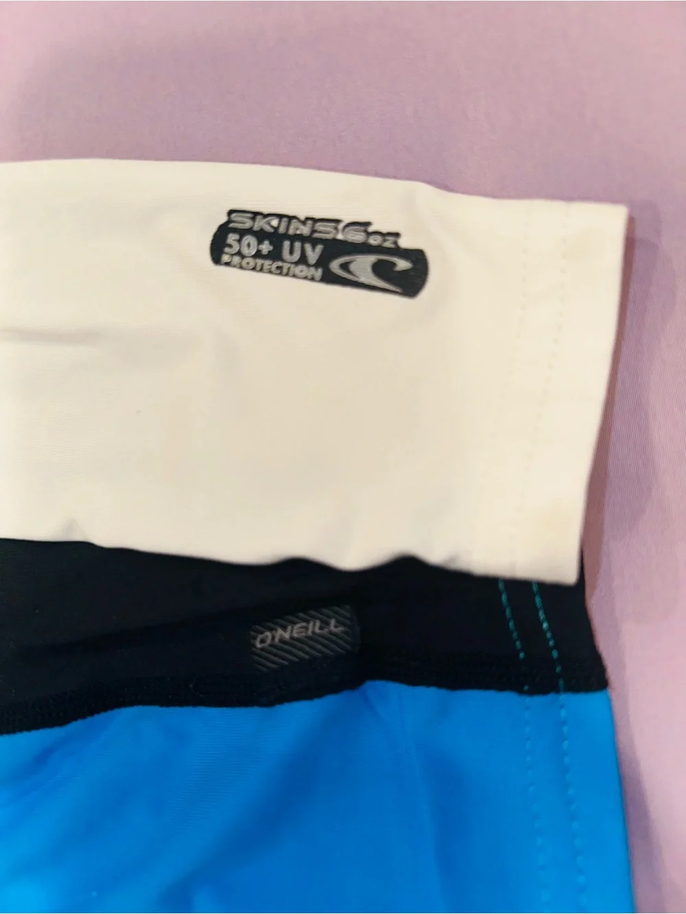 O'Neill Kids Boys Blue Long-Sleeve Rash Guard